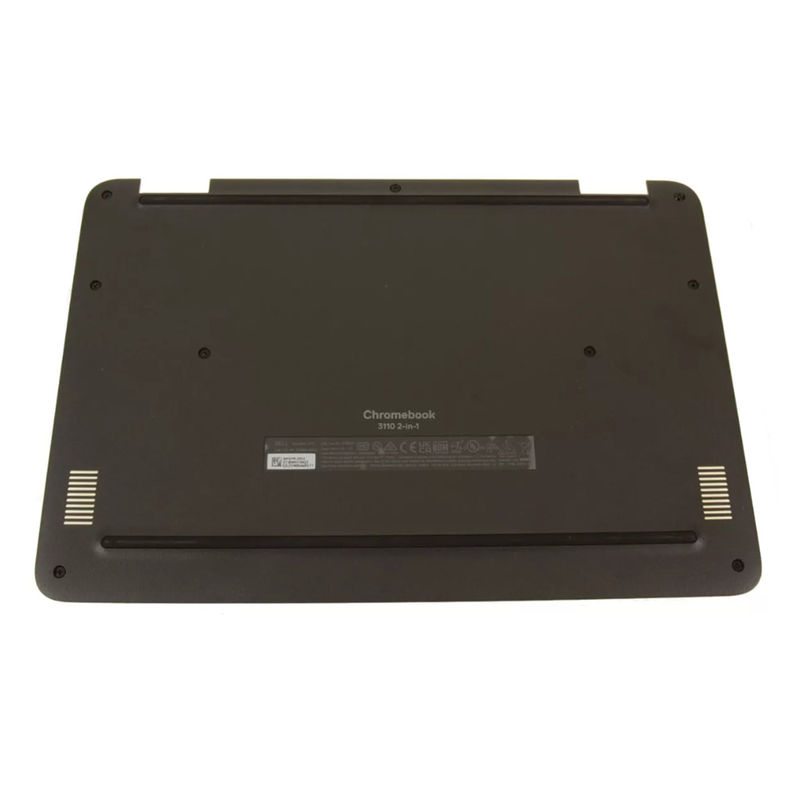 GW93P Dell Chromebook 11 3110 2-in-1 Bottom Base Cover w/Rubber Feet Captive Screw