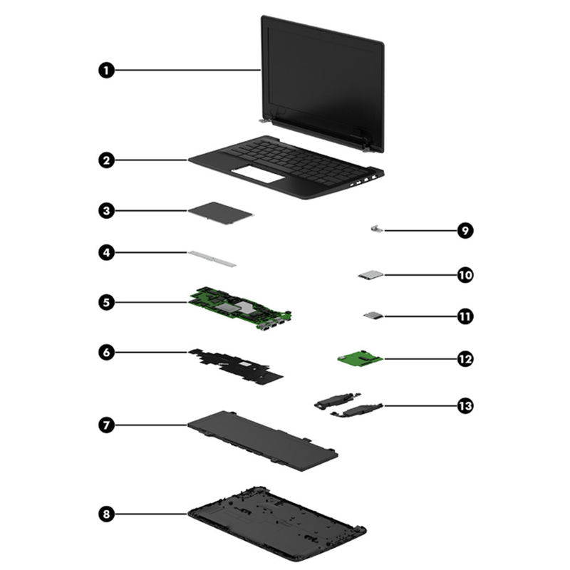 N85246-001 HP Fortis 11 G10 Chromebook SPS-Speaker Kit