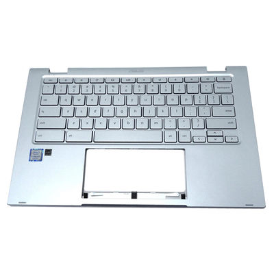 90NX02G1-R31US0 Asus Chromebook 14 C433TA/Flip C433 Παλάμη με πάνω θήκη πληκτρολογίου Ασημένιο